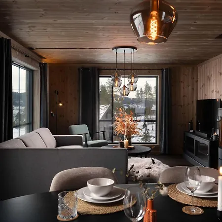 Bekkely - Modern In Area, Nesfjellet Chalet